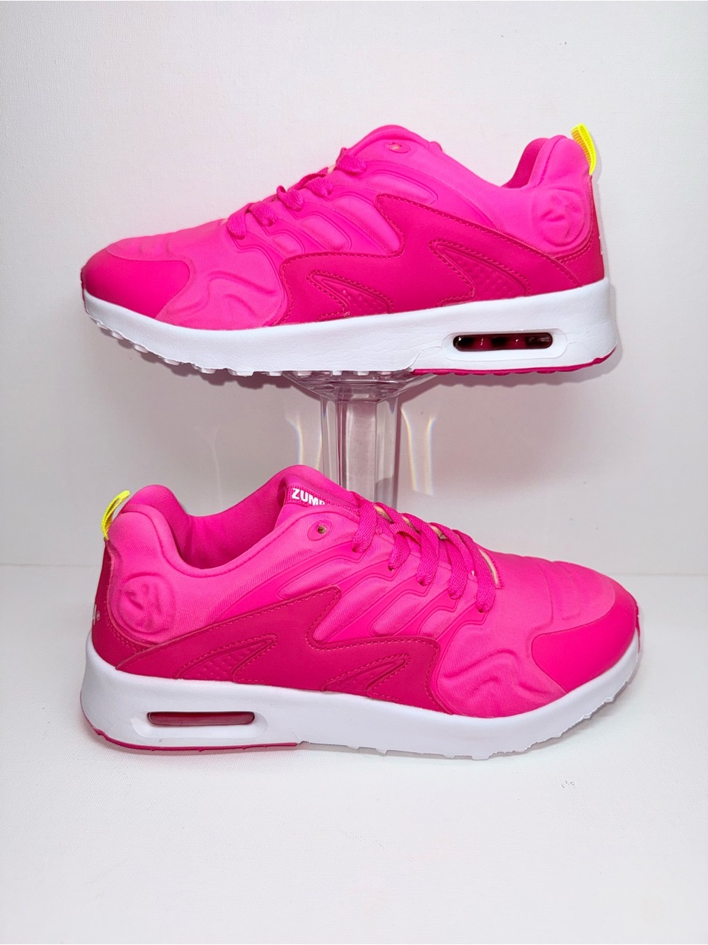 Zumba Fitness Women’s Hot Pink Athletic Sneakers